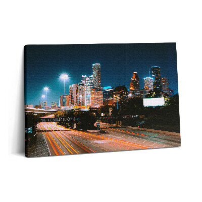 Canvas kép 60x40 Houston városa éjszaka