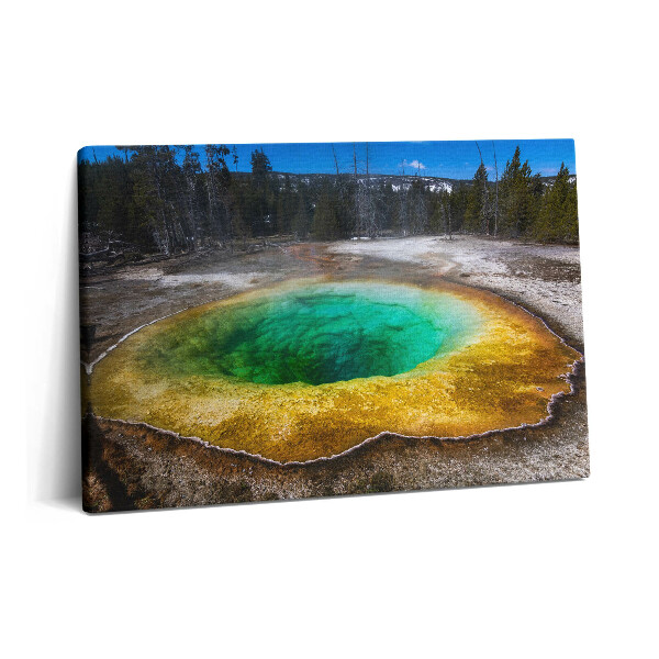 Canvas kép 60x40 Forró források Yellowstone-ban