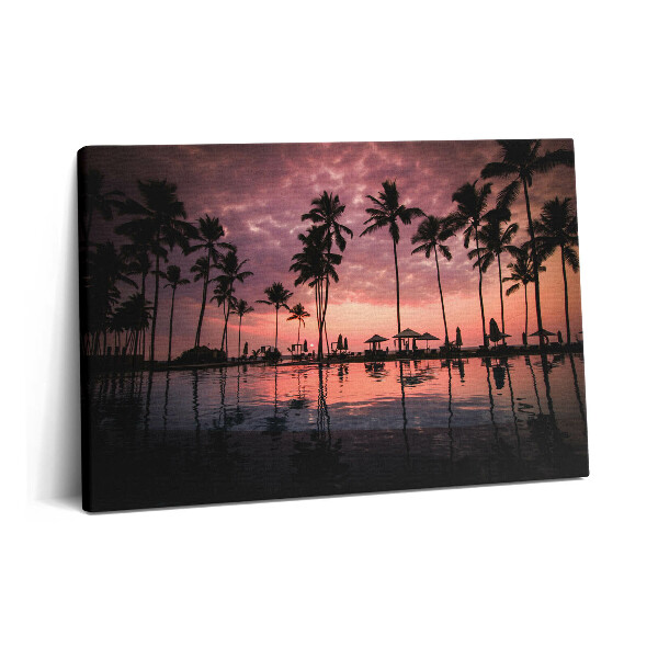 Canvas kép 60x40 Hawaii pálmafák