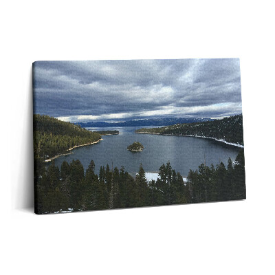 Canvas kép 60x40 Tavas táj