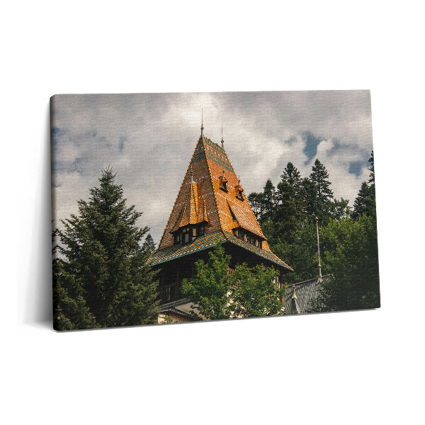 Canvas kép 60x40 Pelisor-palota Romániában