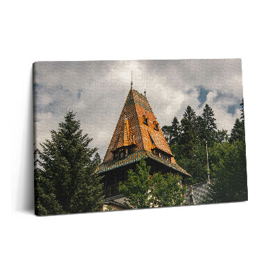 Canvas kép 60x40 Pelisor-palota Romániában