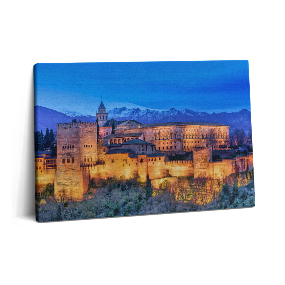 Canvas kép 60x40 Granada andalúziai falai