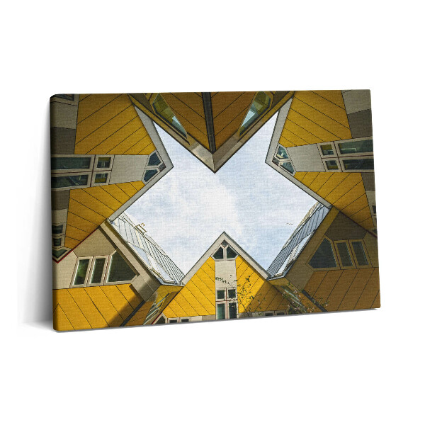 Canvas kép 60x40 Rotterdami házak