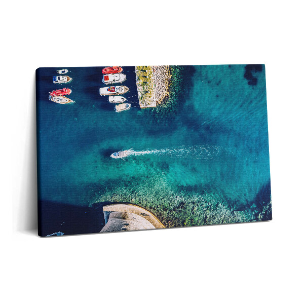 Canvas kép 60x40 Csónakok a tengeren