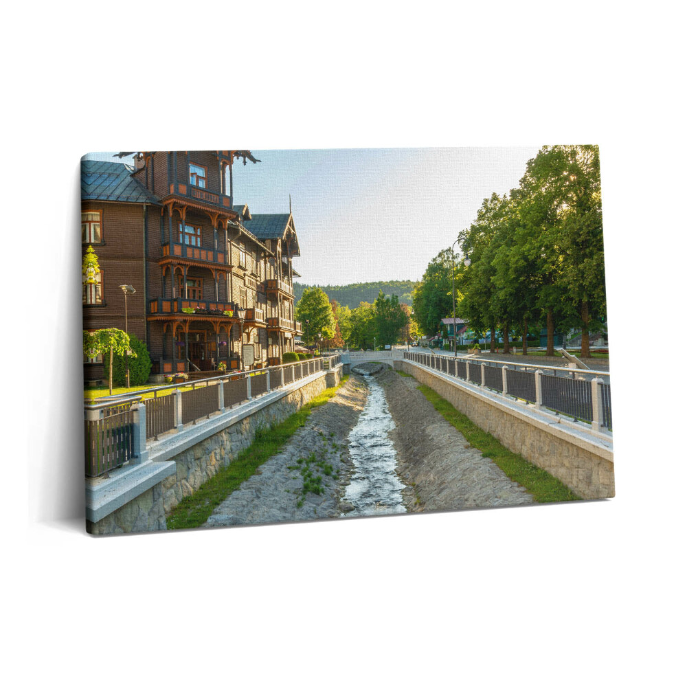 Canvas kép 60x40 Krynica Zdrój Beszkizia városában