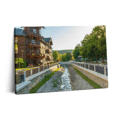 Canvas kép 60x40 Krynica Zdrój Beszkizia városában