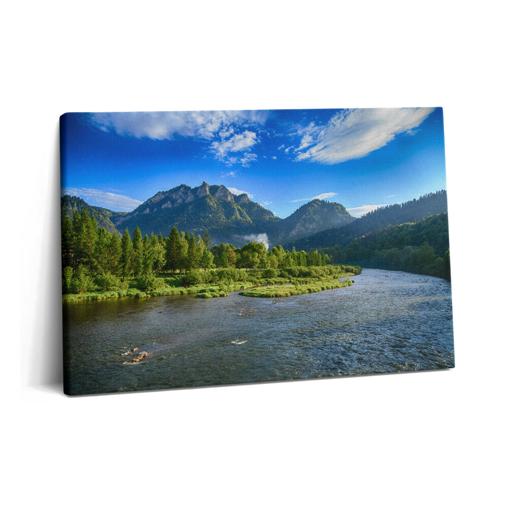 Canvas kép 60x40 A Dunajec folyó kanyargása Pieninyben