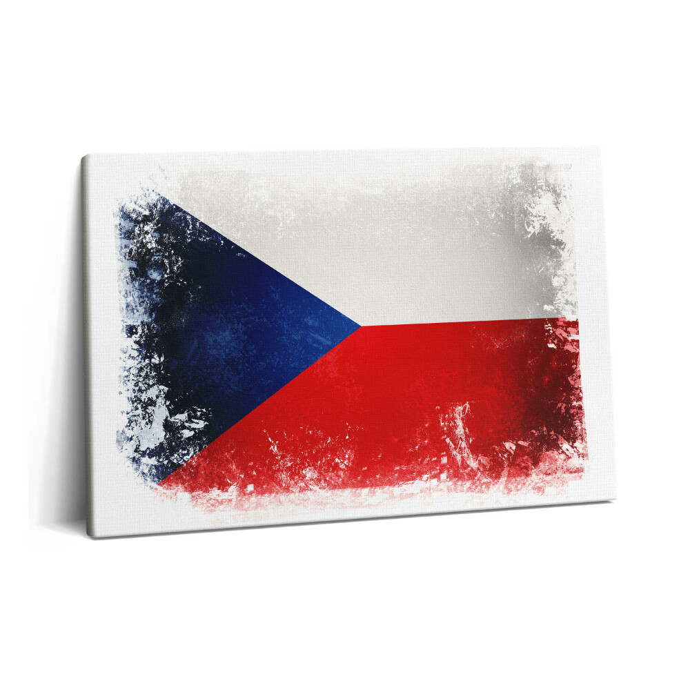 Canvas kép 60x40 Cseh zászló