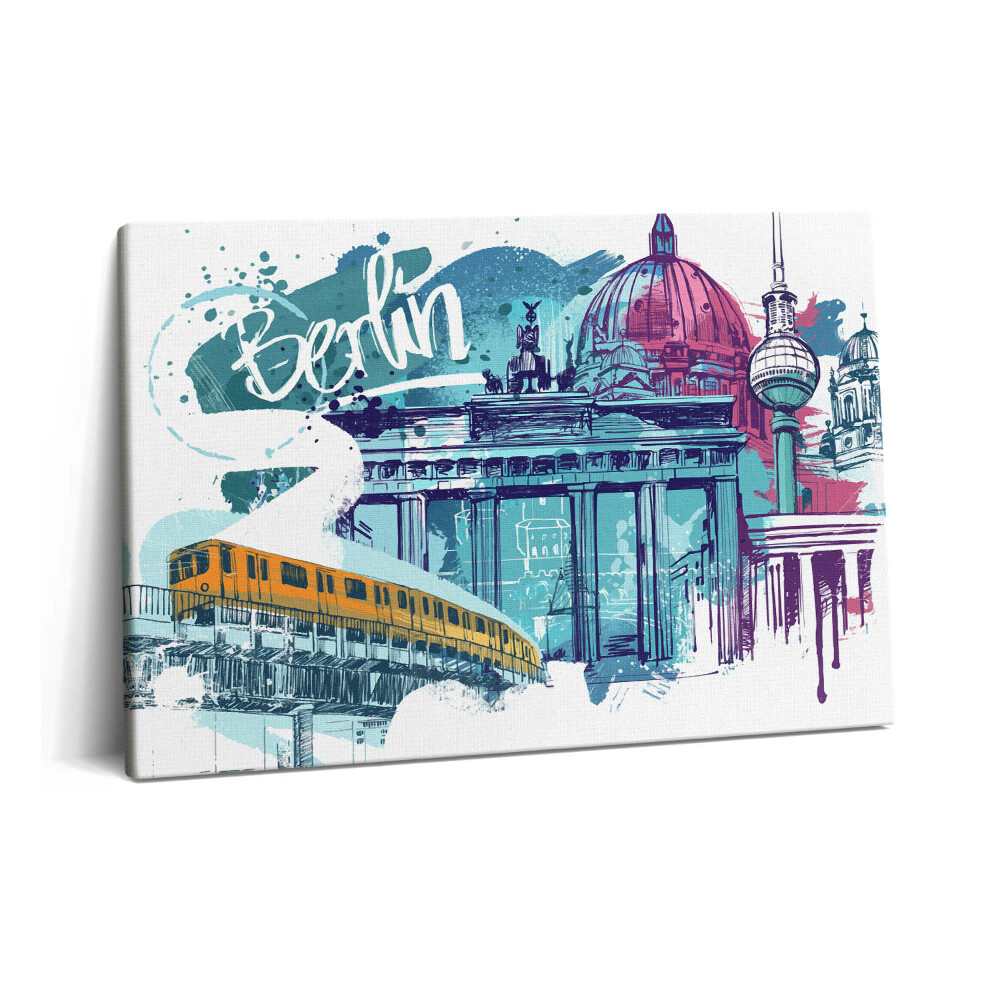Canvas kép 60x40 Utazás Berlinben