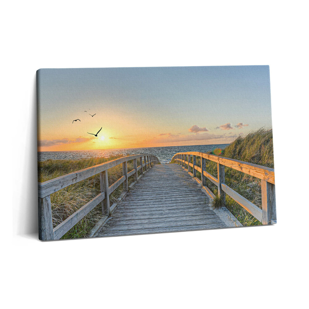 Canvas kép 60x40 Tengerparti nyaralás Németországban