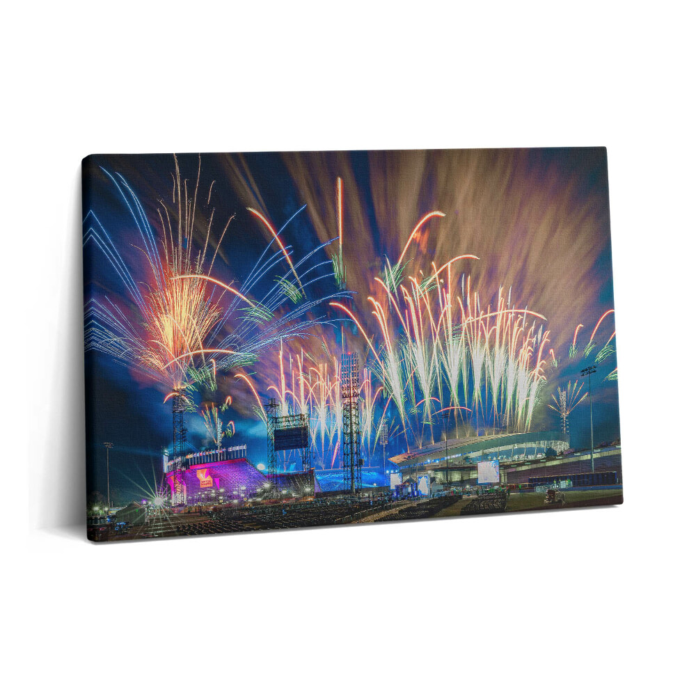 Canvas kép 60x40 Újév Birminghamben