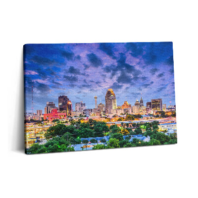Canvas kép 60x40 San Antonio városkép