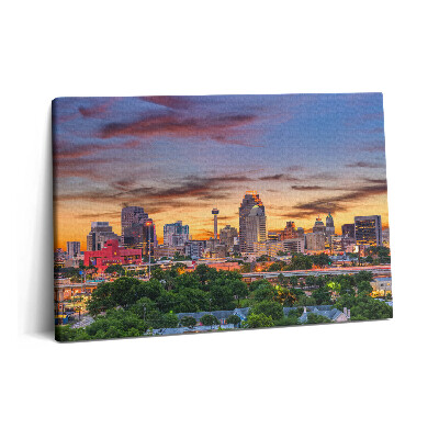 Canvas kép 60x40 San Antonio naplementében