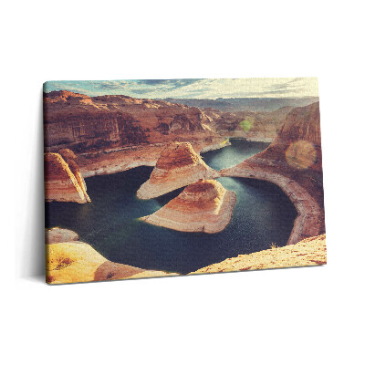 Canvas kép 60x40 Powell-tó az Egyesült Államokban