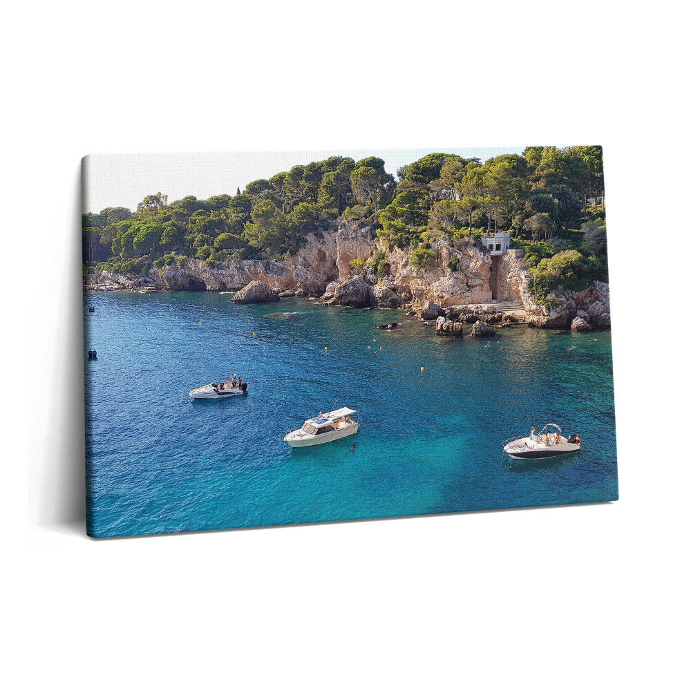 Canvas kép 60x40 Tájkép a Cap d'Antibes-nél