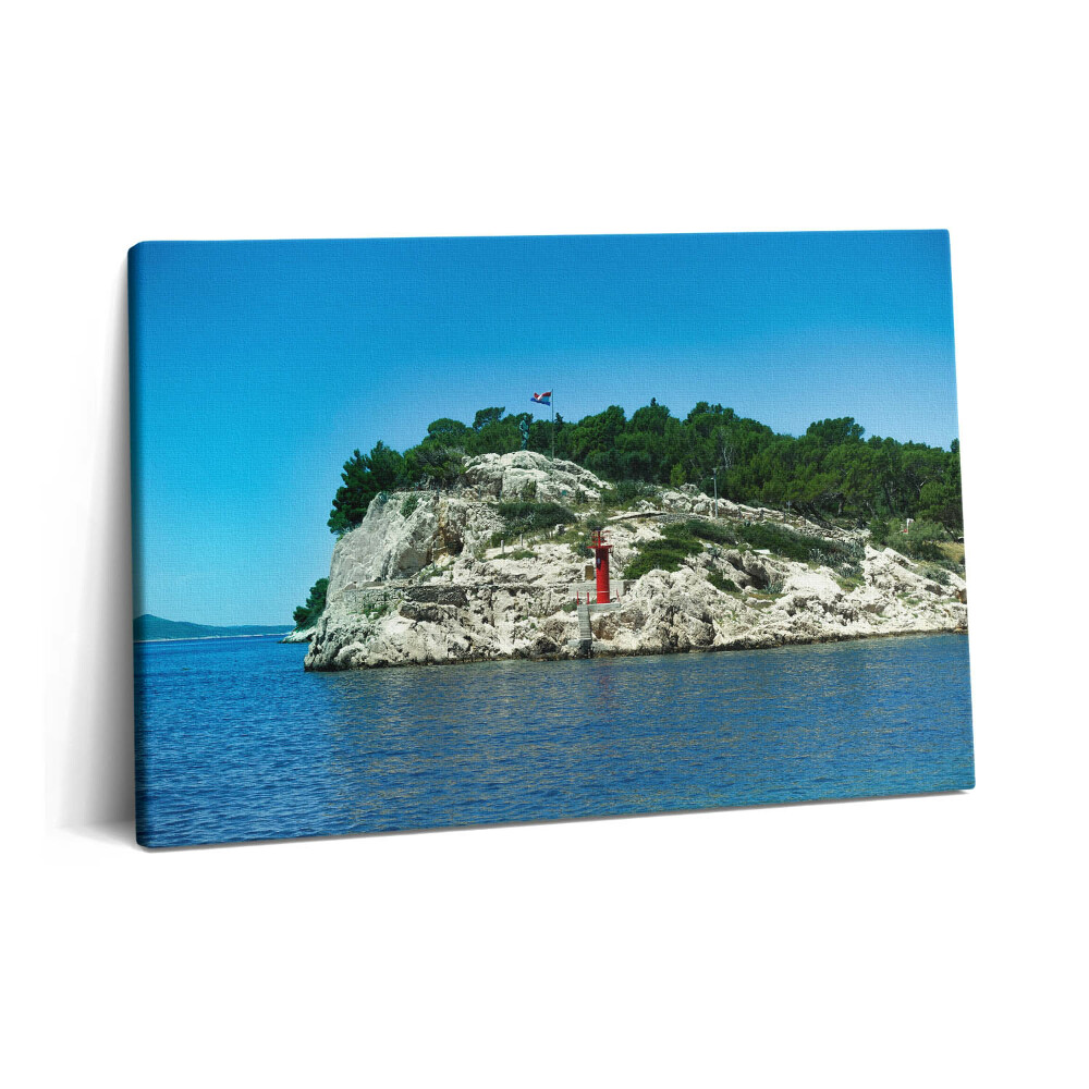 Canvas kép 60x40 Split Horvátország Festői útvonal