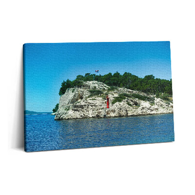 Canvas kép 60x40 Split Horvátország Festői útvonal