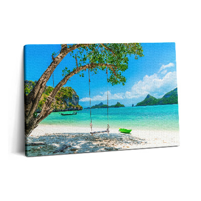 Canvas kép 60x40 Napfényes sziget Thaiföldön