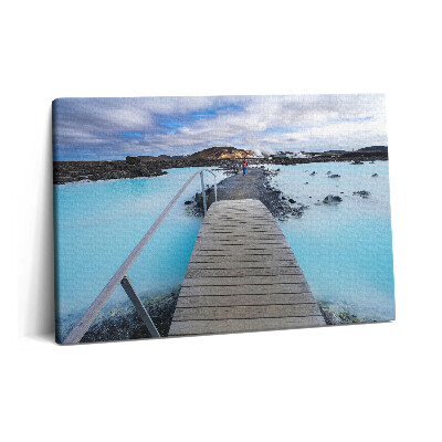 Canvas kép 60x40 Az izlandi látványosság