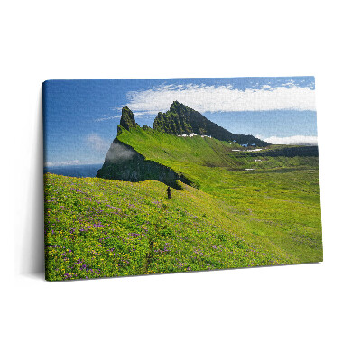Canvas kép 60x40 Hornstrandir természetvédelmi terület Izlandon