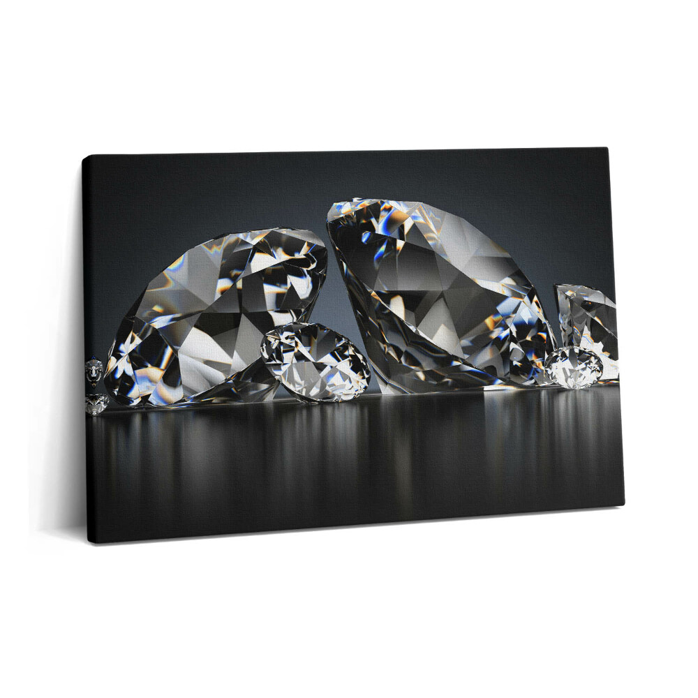Canvas kép 60x40 Csodálatosan csillogó gyémántok