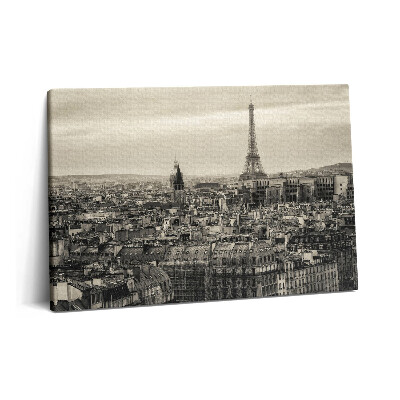 Canvas kép 60x40 Párizsi tájkép és az Eiffel-torony