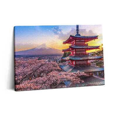 Canvas kép 60x40 Japán építkezés