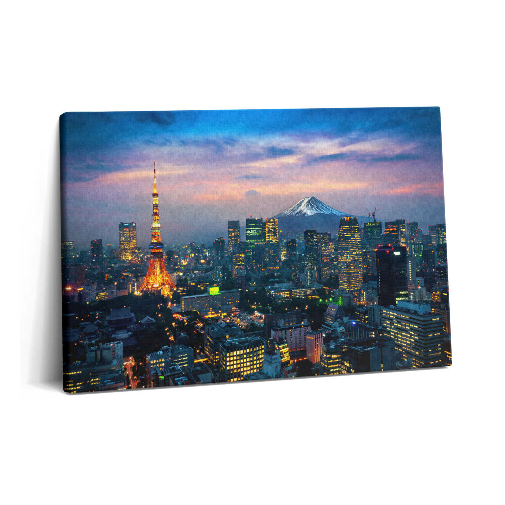 Canvas kép 60x40 Éjszakai város