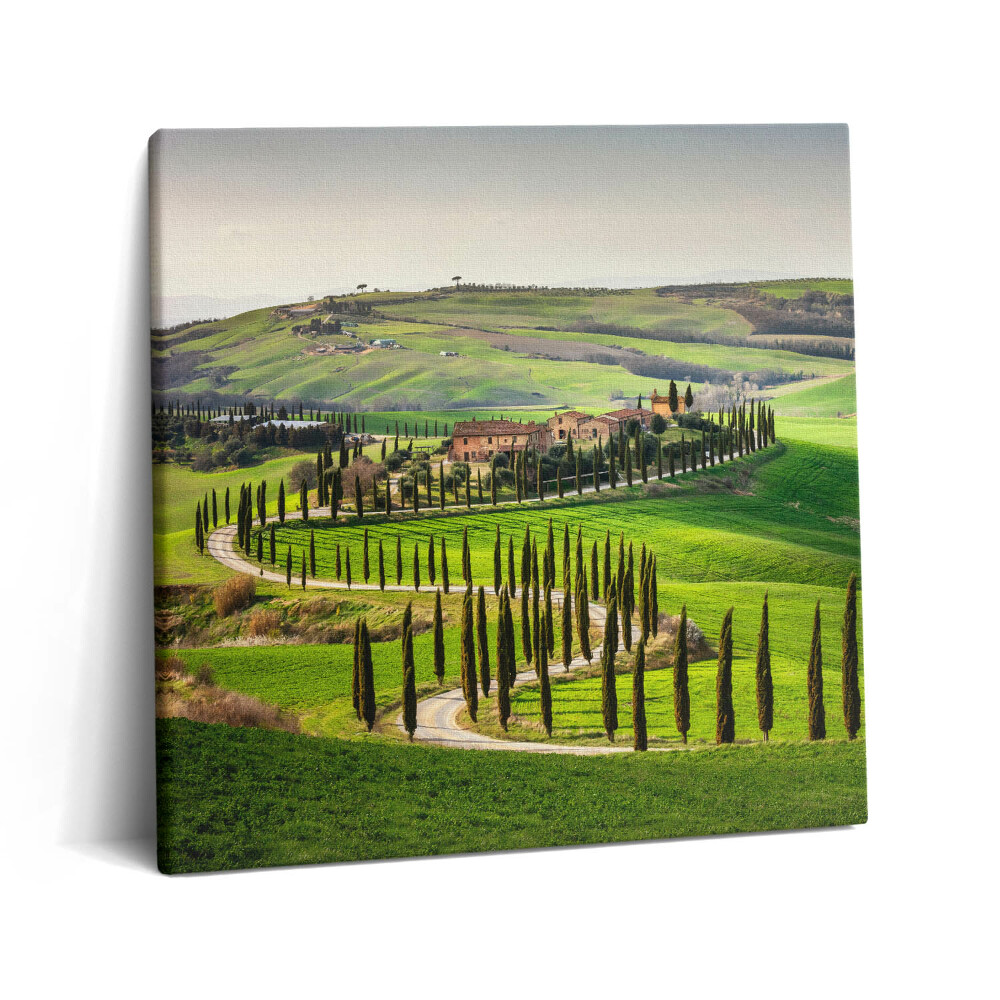 Vászonkép 60x60 Tájkép olasz hangulat