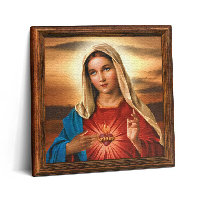 Vászonkép 60x60 Szűz Mária Szeplőtelen Szíve