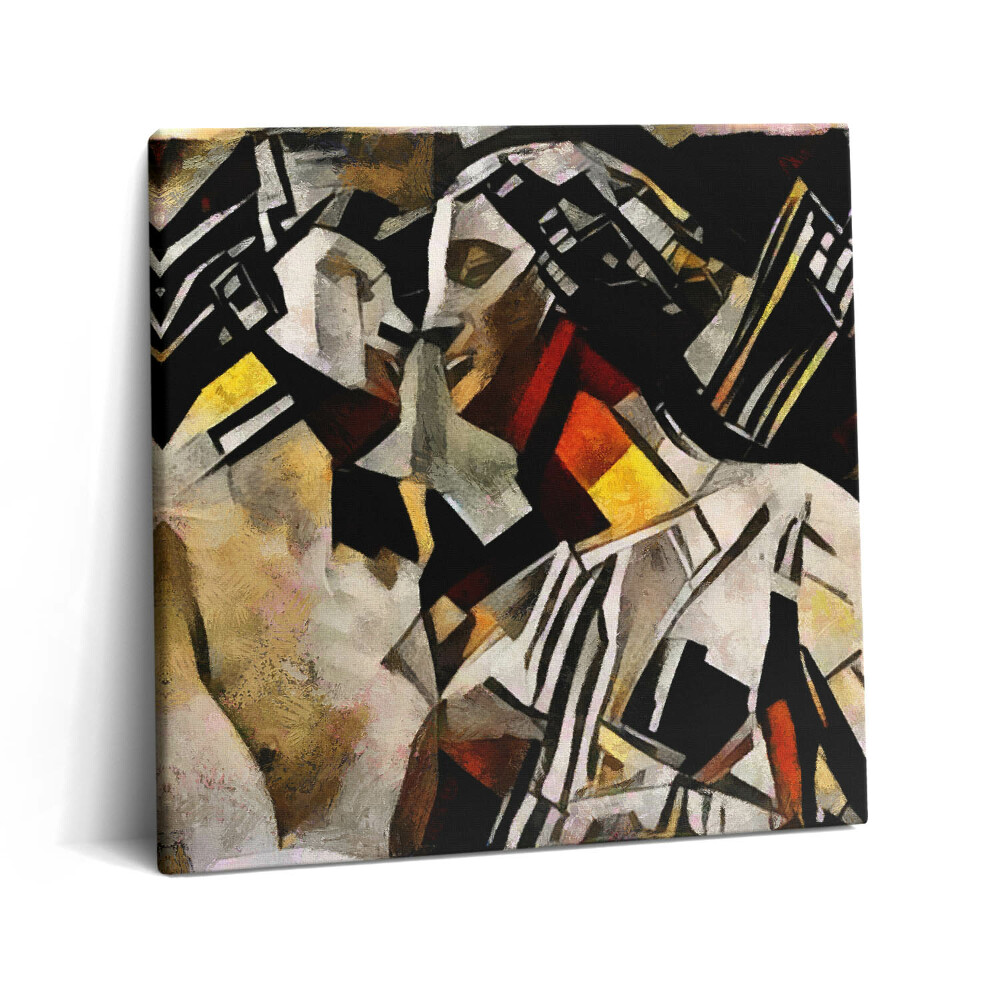 Vászonkép 60x60 Barokk korabeli ólomüveg művészet