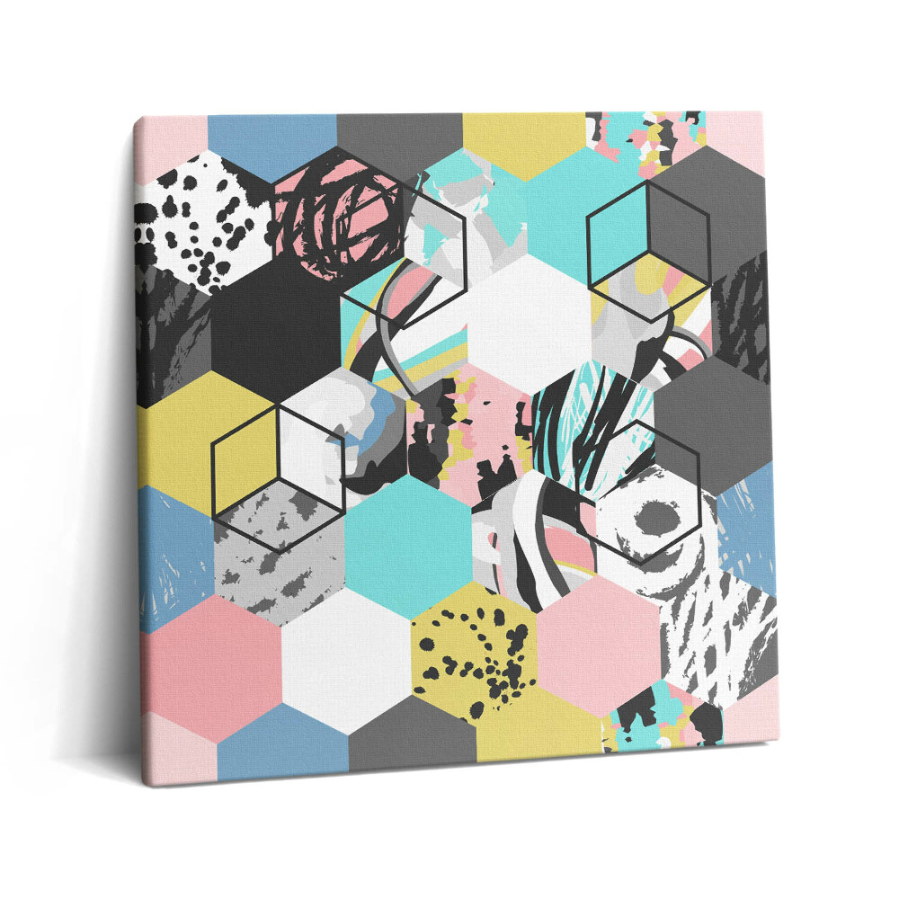 Vászonkép 60x60 Geometrikus absztrakció