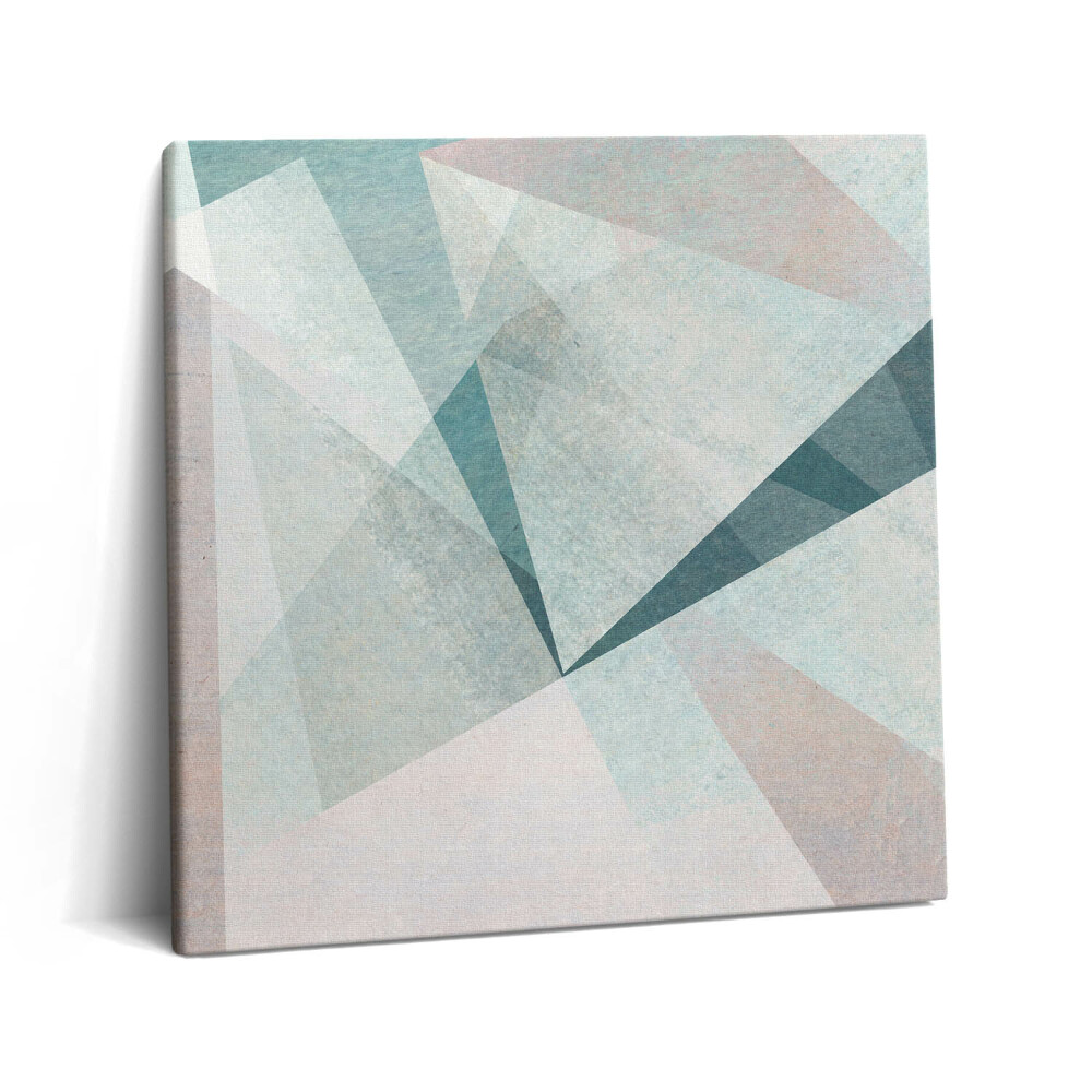 Vászonkép 60x60 Háromszögek absztrakt textúrája