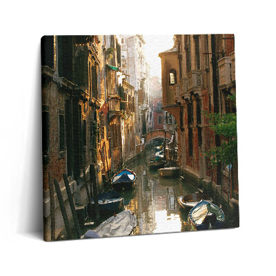Vászonkép 60x60 A velencei Grand Canal romantikája