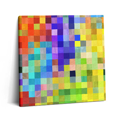 Vászonkép 60x60 Kis négyzetek kompozíciója