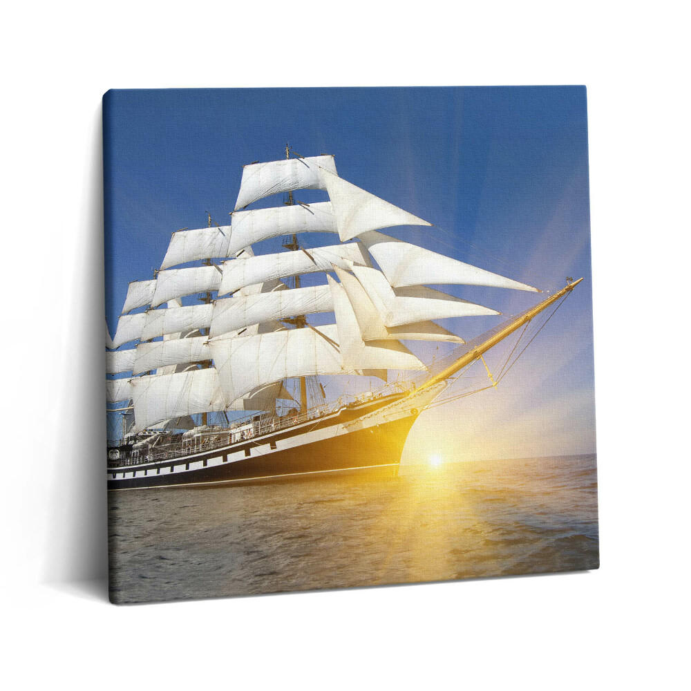 Vászonkép 60x60 Vitorlás jachtok - vitorlázás