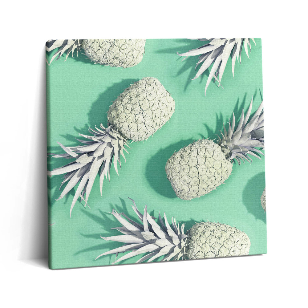Vászonkép 60x60 Festett ananász