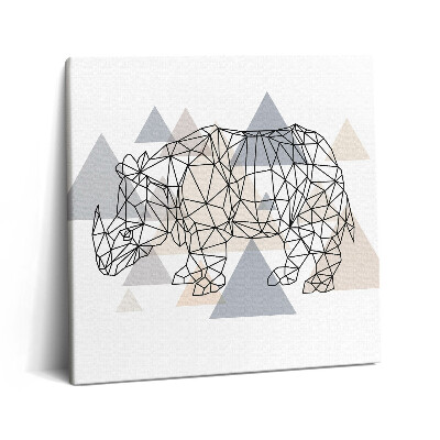 Vászonkép 60x60 Geometrikus minta