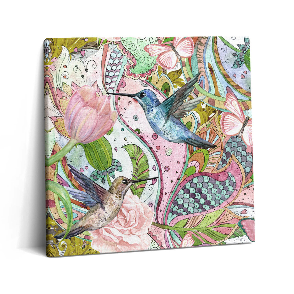 Vászonkép 60x60 Virágdíszítés