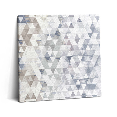 Vászonkép 60x60 Geometrikus minta háromszögekkel