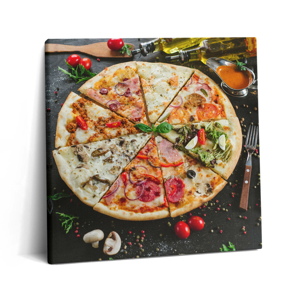 Vászonkép 60x60 Az olasz konyha szimbolikus étele