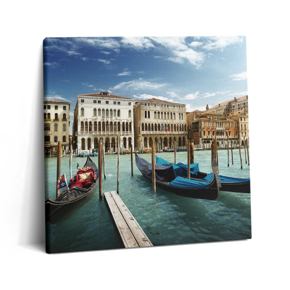 Vászonkép 60x60 Gondolák Velence Olaszország