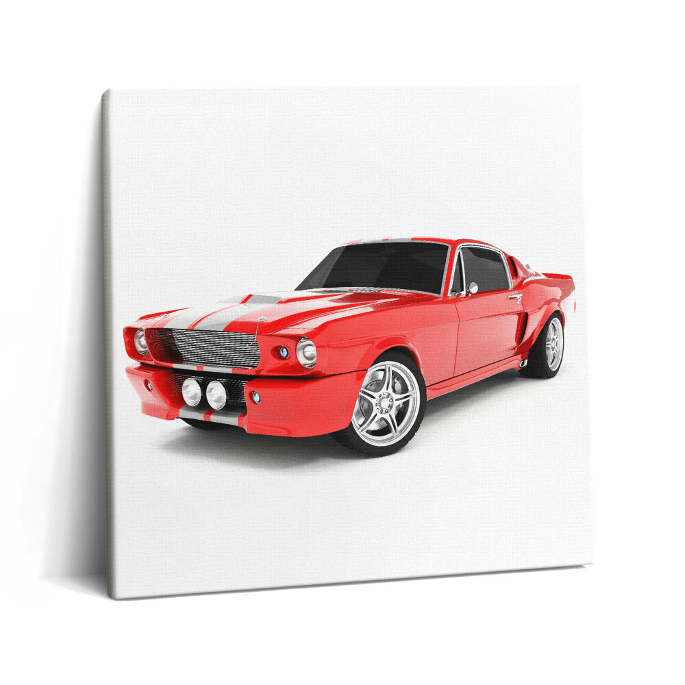 Vászonkép 60x60 Piros sportautó