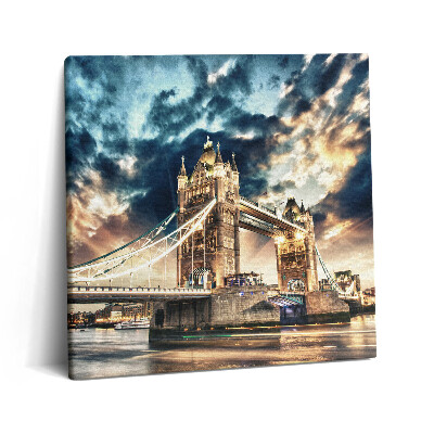 Vászonkép 60x60 Tower Bridge Londonban