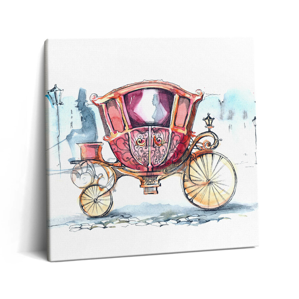 Vászonkép 60x60 Az öreg királynő hintója