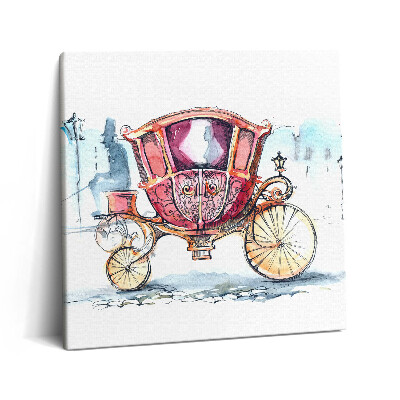 Vászonkép 60x60 Az öreg királynő hintója