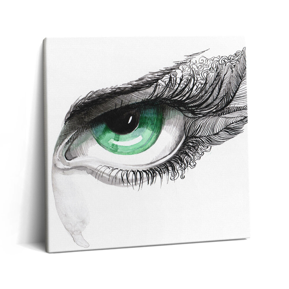 Vászonkép 60x60 Absztrakció egy emberi szemről