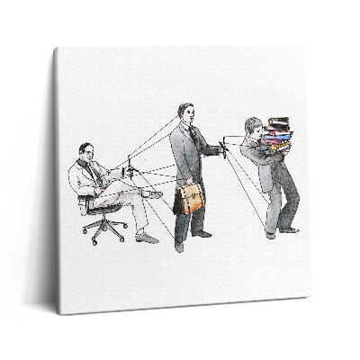 Vászonkép 60x60 Emberek-babák