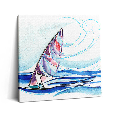 Vászonkép 60x60 Szörfdeszka